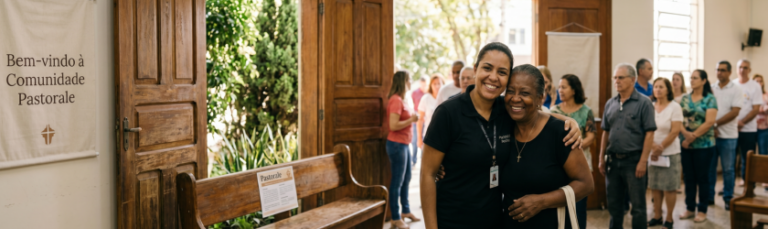 Pastoral da Acolhida: O ciclo do acolhimento sincero para transformar a sua paróquia