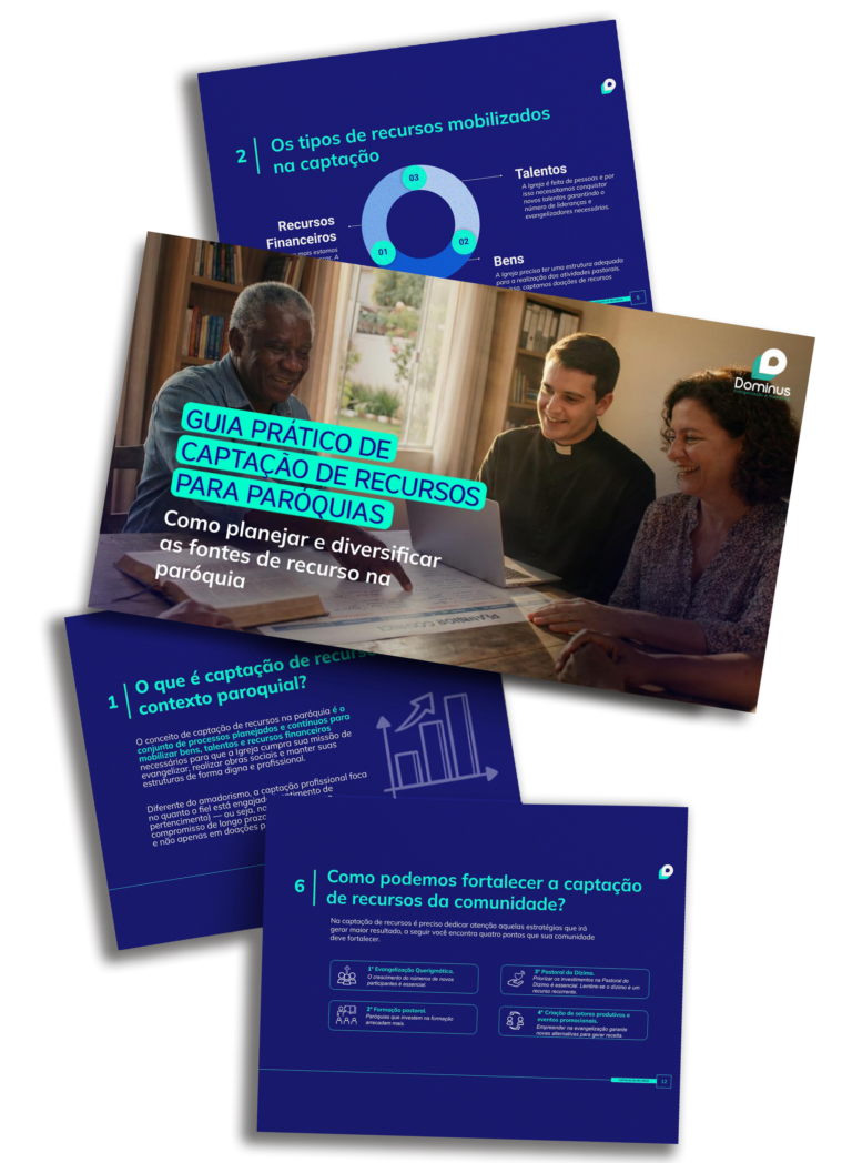 E-book: Guia prático para captação de recursos para paróquias