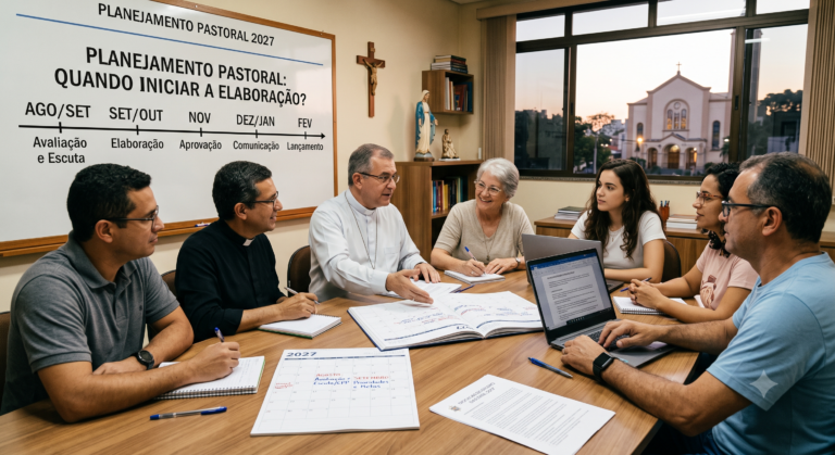 Planejamento pastoral, quando devo iniciar o processo de elaboração