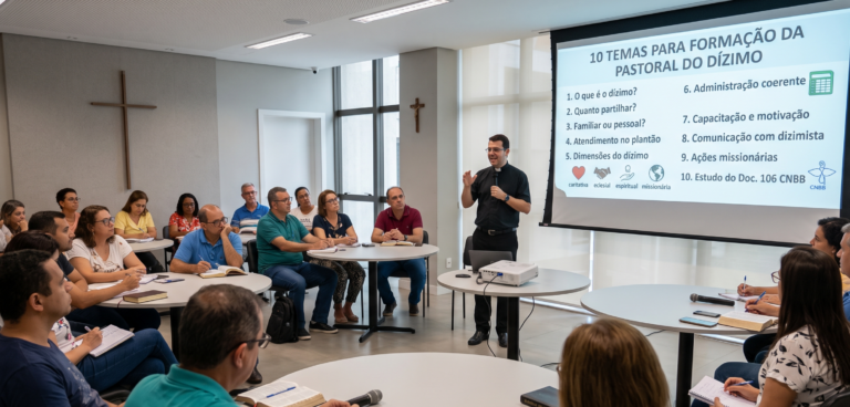 10 temas que você deve abordar na formação da Pastoral do Dízimo