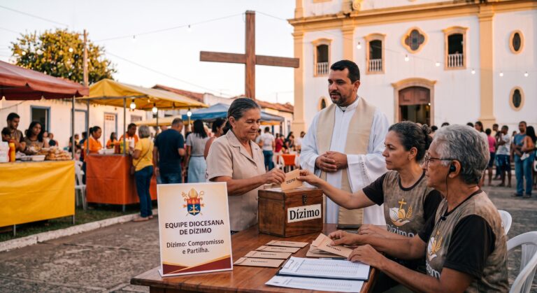 Como a equipe diocesana da Pastoral do Dízimo deve acompanhar as paróquias